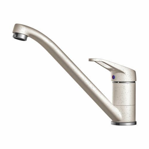 Смеситель для кухни Omoikiri Kado 4994165 на мойку белый/хром