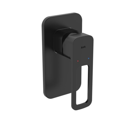 Смеситель для ванны и душа IDDIS Slide SLIBL00i66 настенный черный