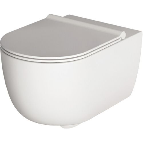 Чаша унитаза подвесная Alice Unica 32240109 цвет белый без сиденья безободковая