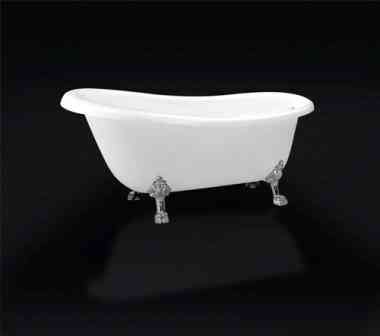 Ванна акриловая BelBagno BB04 170х80 отдельностоящая овальная без ножек - фото 2