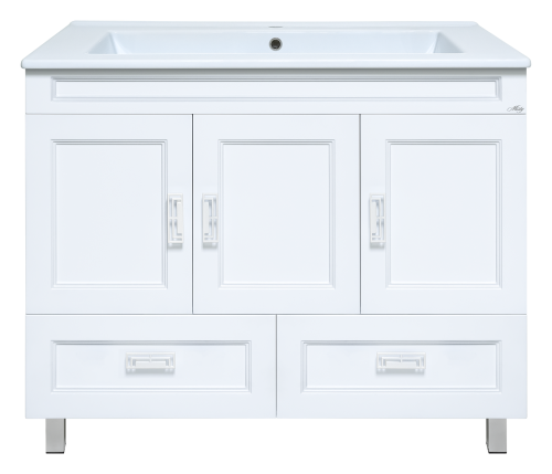 Тумба под раковину Misty Дива П-Див01105-0112Я 100х50 напольная цвет белый