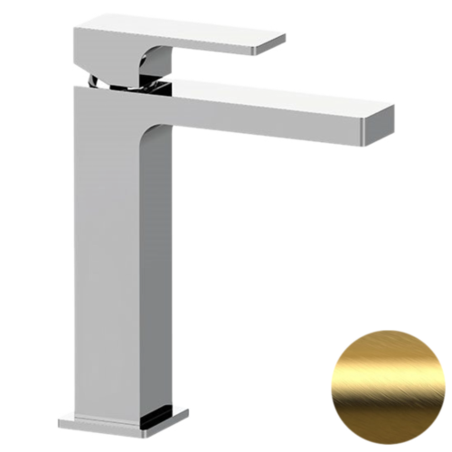 Смеситель Remer Absolute AU12ABG на раковину золото