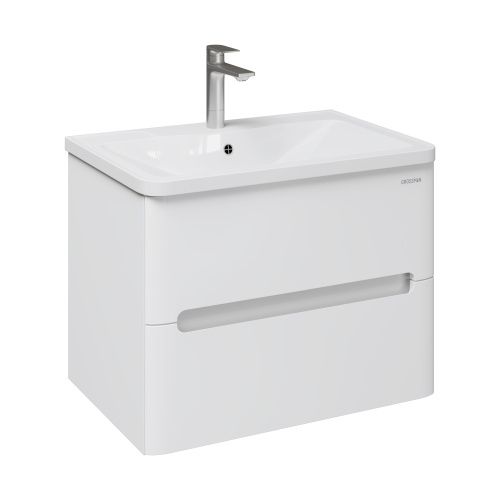 Тумба под раковину Grossman Адель 107017 70х40 подвесная цвет белый