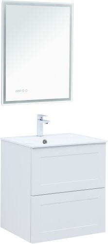 Тумба под раковину Aquanet Терра 00313232 60х50 подвесная цвет белый