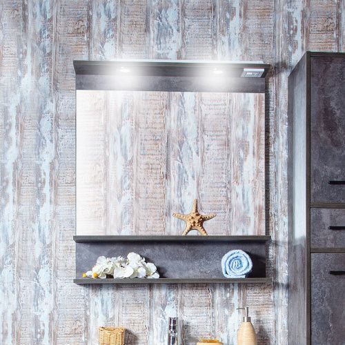 Зеркало с подсветкой Бриклаер Чили 4627125415166 70х90 подвесное