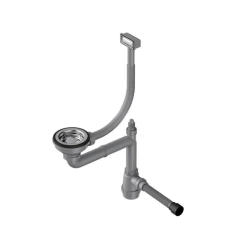 Слив-перелив Omoikiri WK-1 4956873 серебро