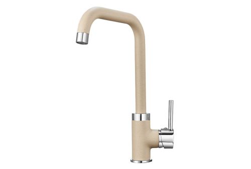 Смеситель для кухни Granula 0041, ПЕСОК на мойку бежевый