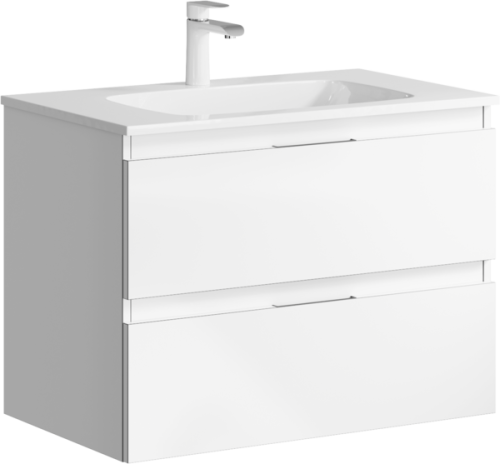 Тумба под раковину Aqwella Y ACC0175W 80х40 подвесная цвет белый