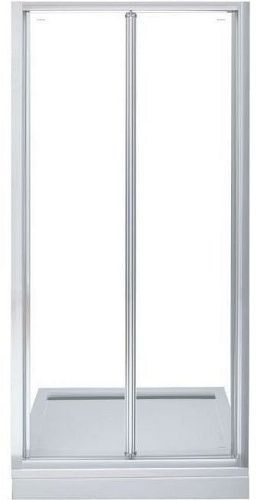 Душевая дверь Aquanet Alfa 00252214 90х200 стекло прозрачное профиль хром