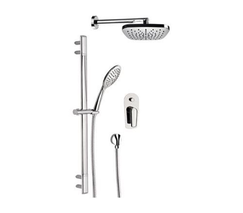 Душевая система Remer Vanity V09S01 встраиваемая в стену цвет хром