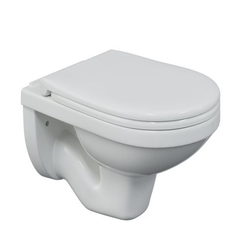 Унитаз подвесной Berges Gamma 81105 белый с сиденьем микролифт каскадный смыв