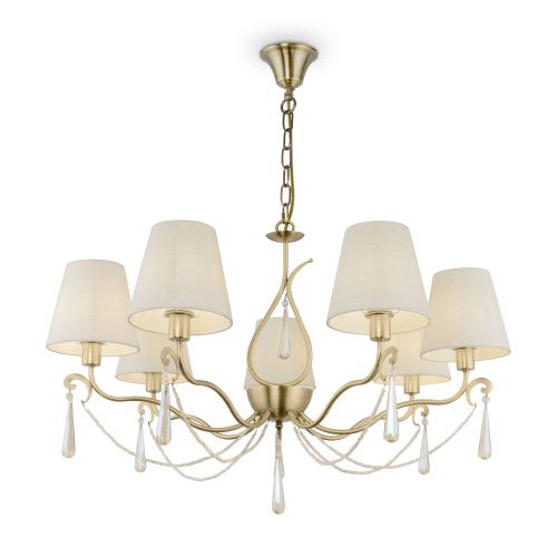 Люстра Freya Madeline FR2019PL-07BS 220x405x410 Подвесные люстры