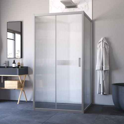 Душевой уголок Vegas-Glass ZP-U TUR+NOVO ZP-U NOVO h2000 120*100 07 Moru 120х100 стекло рифленое профиль хром без поддона