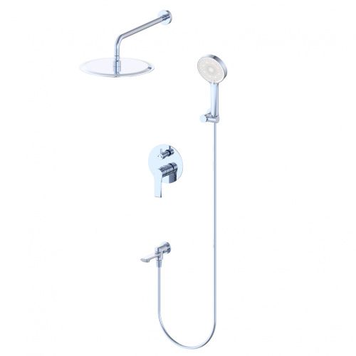 Душевая система Wonzon & Woghand BRILLIANT WW-88939079-CR встраиваемая в стену цвет хром