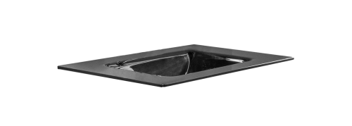 Раковина стеклянная Armadi Art NeoArt 852-080-B 80х50 полувстраиваемая цвет серый 1 отверстие под смеситель