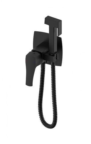 Смеситель для ванны и душа Wonzon & Woghand FLEX WW-88829072-MB встраиваемый в стену черный