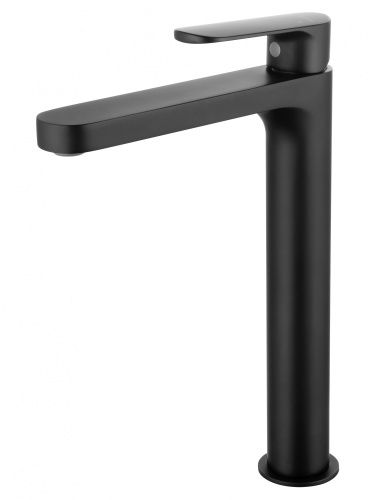 Смеситель для раковины Wonzon & Woghand WW-H1034-MB на столешницу черный