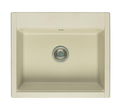 Кухонная мойка Aquaton Делия 1A715232LD240 60х50 цвет белый поверхность матовая