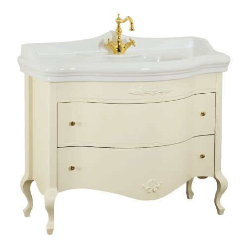 Тумба под раковину Migliore IMPERO 25961 110х60 напольная цвет бежевый