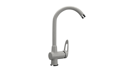 Смеситель для кухни Ulgran Classic U-006-310 на мойку серый