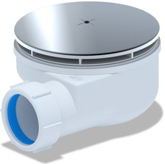 Сифон для душевого поддона Aquaton 1A212205XX000 белый