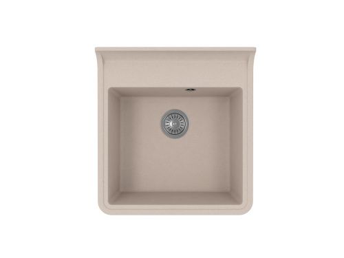 Кухонная мойка Florentina Сицилия 17.040.C0520.104 55х50 цвет бежевый поверхность матовая