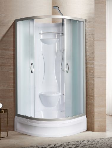 Душевая кабина River REIN 10000002413 90х90 четверть круга без крыши ориентация универсальная