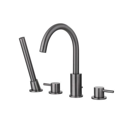 Смеситель Abber Wasser Kreis AF8113NG на борт ванны никель