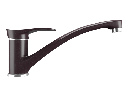 Смеситель для кухни Ulgran Classic U-003-345 на мойку коричневый