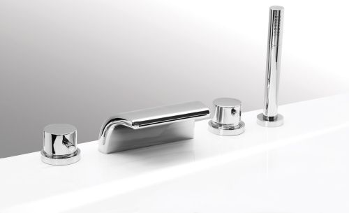 Смеситель ASD Onda Гл000025409 на борт ванны хром