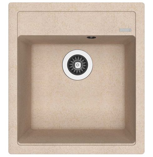Кухонная мойка Florentina Липси 460 20.280.B0460.107 50х45 цвет бежевый поверхность матовая