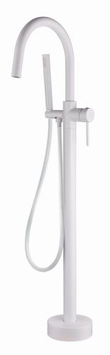 Смеситель Boheme Uno 469-MW напольный белый