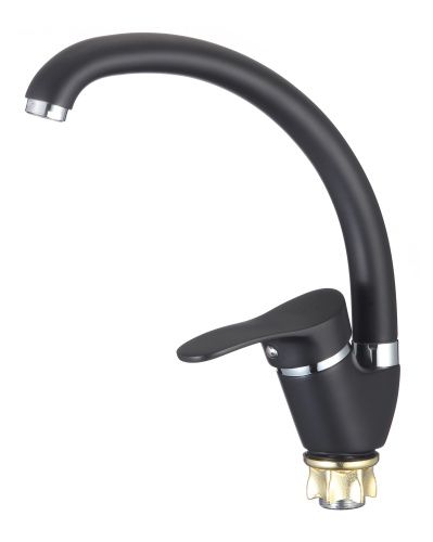 Смеситель для кухни D-Lin D150405-A на мойку черный