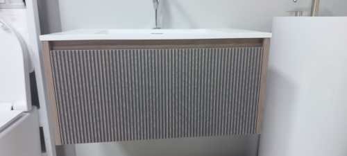 Тумба под раковину Salini Domino 27D.A080F.V 80х50 цвет коричневый