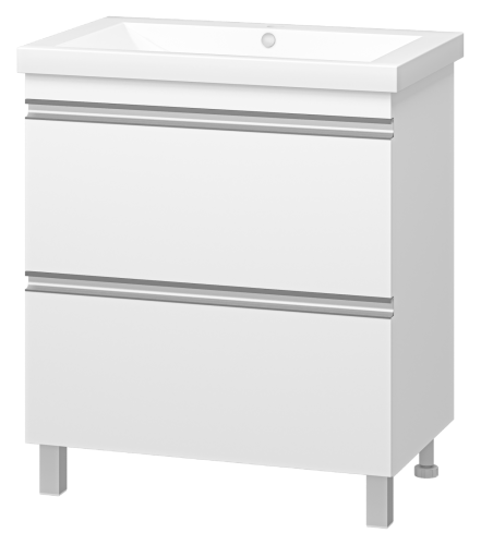 Тумба под раковину Misty Ингрид П-Инг-01075-012Я 70х50 напольная цвет белый