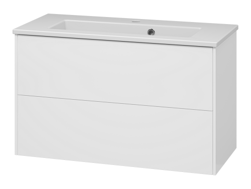 Тумба под раковину Brevita Toy TOY-09080-0102Я 80х40 подвесная цвет белый