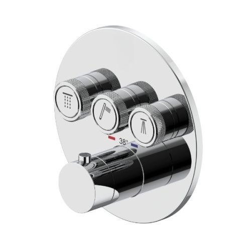 Смеситель для душа Plumberia Selection Psbox PSB1903CR встраиваемый в стену хром