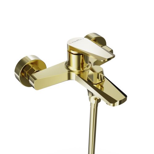 Смеситель для ванны Tokito KIN TOK-KIN-1014 настенный золото