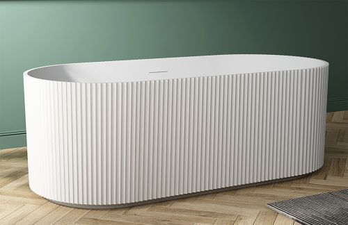 Ванна акриловая Abber AB9325-1.7 170х80 отдельностоящая овальная с каркасом