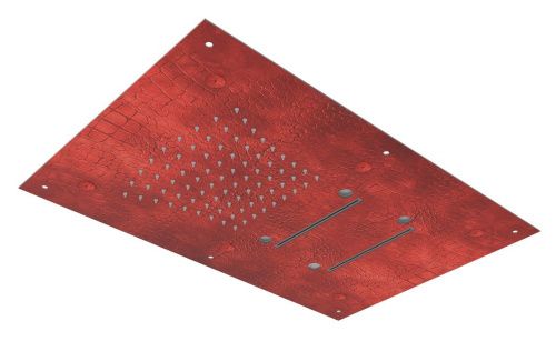 Верхний душ Graffio Skin SK231/RO красный