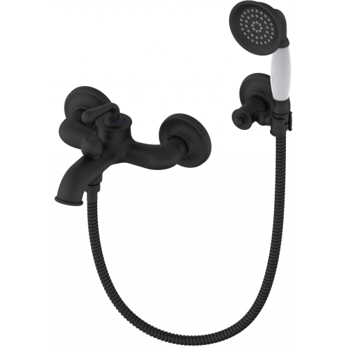 Смеситель для ванны Wonzon & Woghand Steam WW-88639008-MB настенный черный