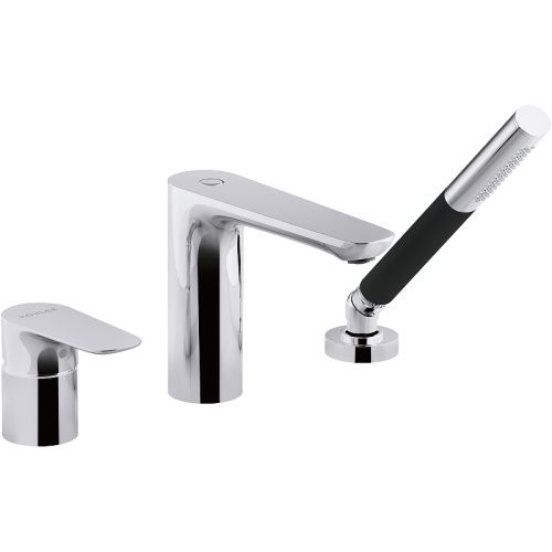 Смеситель Jacob Delafon Aleo E72292-CP на борт ванны хром