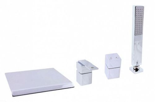 Смеситель RavSlezak LOIRA LR574.5P на борт ванны хром