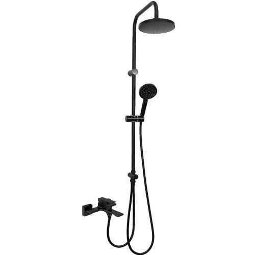 Душевая стойка Orange Lutz M04-932b настенная цвет черный