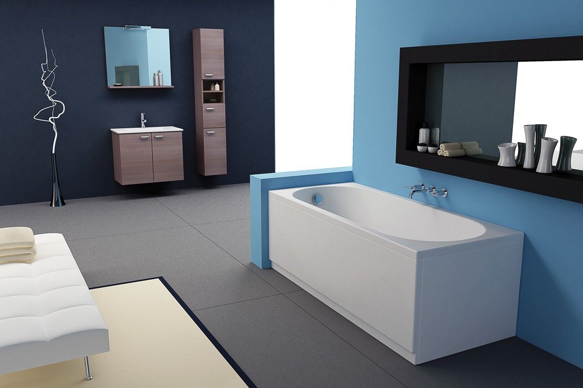 Ванна акриловая Kolpa-San TAMIA 567290 170х75 пристенная прямоугольная без каркаса