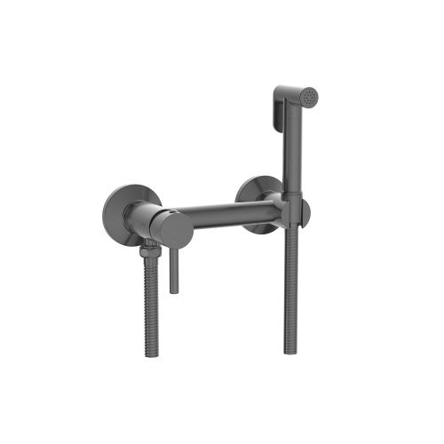 Гигиенический душ со смесителем RGW Shower Panels 581408215-11 серый