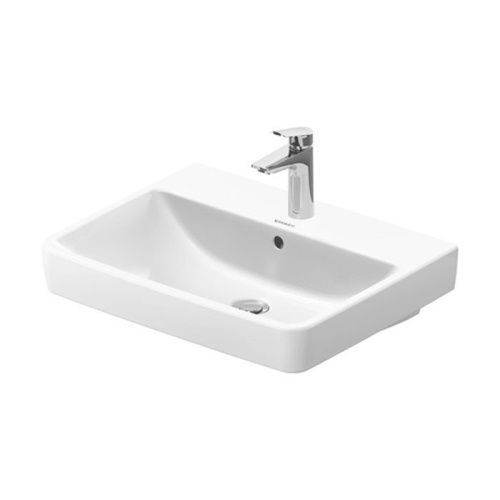 Раковина керамическая Duravit Duravit No.1 23756000002 60х50 подвесная цвет белый 1 отверстие под смеситель