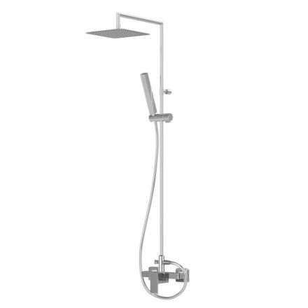 Душевая стойка Cezares PORTA PORTA-CD-01 настенная цвет хром