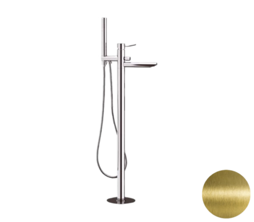 Смеситель для ванны Remer Minimal N08VO напольный бронза