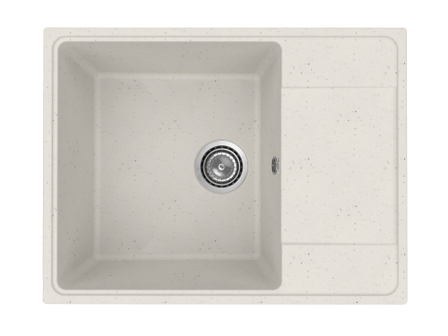 Кухонная мойка Uperwood ECON UPD-202 4010202104 65х50 цвет белый поверхность матовая